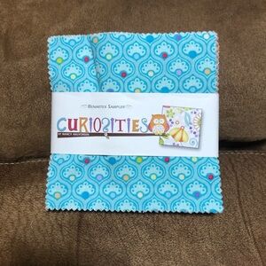 Benartex Sampler Curiosities by Nancy Halvorsen 5x5 charm pack